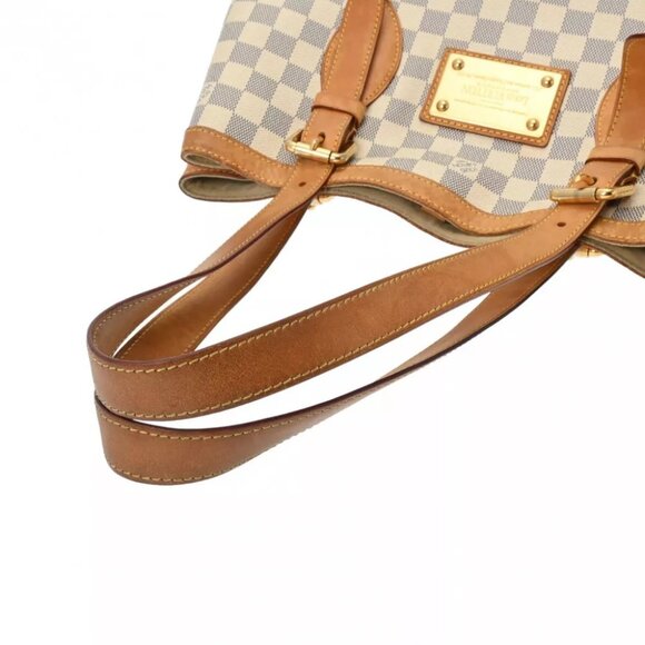 LOUIS VUITTON Damier Azur White/Blanc N51206 hand bag - Picture 3 of 12